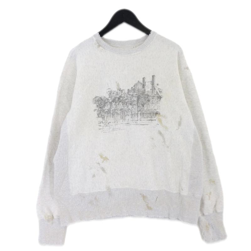 アンセルム ANCELLM CREWNECK SWEAT SHIRT 1