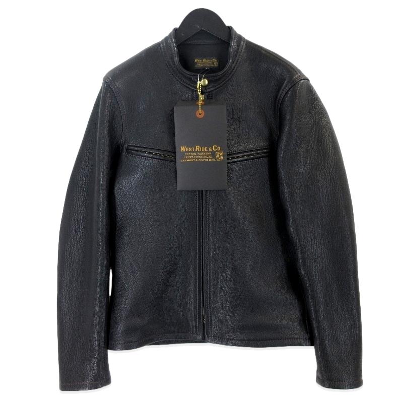 未使用 WEST RIDE ウエストライド レザージャケット SCOUT ゴートスキン 山羊革 VLC03 BKG1 スカウト ブラック 黒 40 20019402 : 20019402 : クラシック - 通販 - Yahoo!ショッピング 未使用 WEST RIDE ウエストライド レザージャケット SCOUT ゴートスキン 山羊革 VLC03 BKG1 スカウト ブラック 黒 40 20019402 : 20019402 : クラシック - 通販 - Yahoo!ショッピング