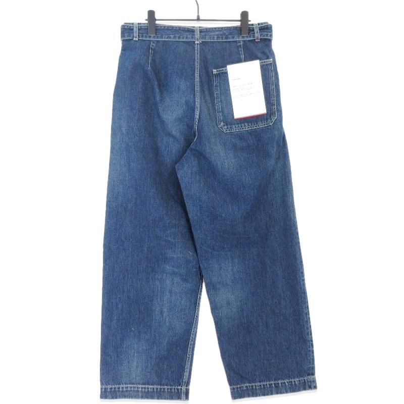 未使用 Graphpaper グラフペーパー Selvage Denim Belted Pants GU243