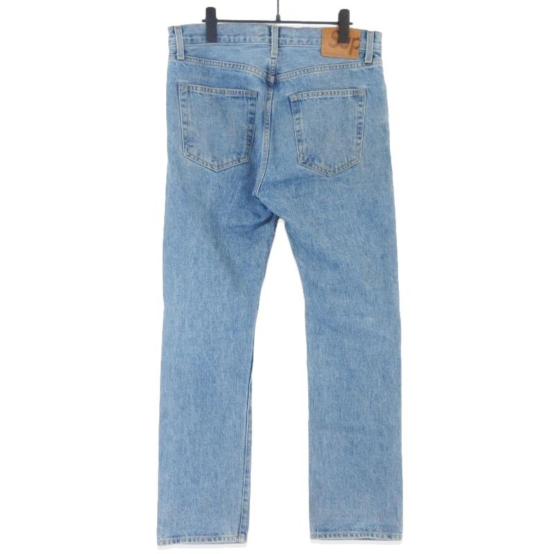Supreme シュプリーム デニムパンツ USA製 コットン ボタン Supreme シュプリーム デニムパンツ USA製 コットン ボタン