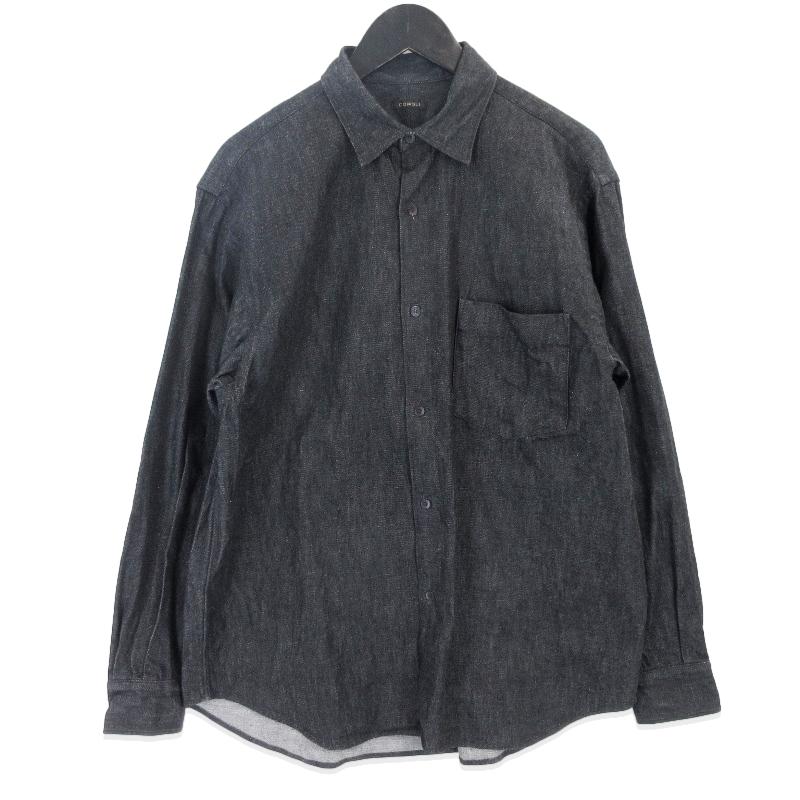 美品 COMOLI コモリ デニム コモリシャツ 24SS Z01-02003 長袖 美品 COMOLI コモリ デニム コモリシャツ 24SS Z01-02003 長袖