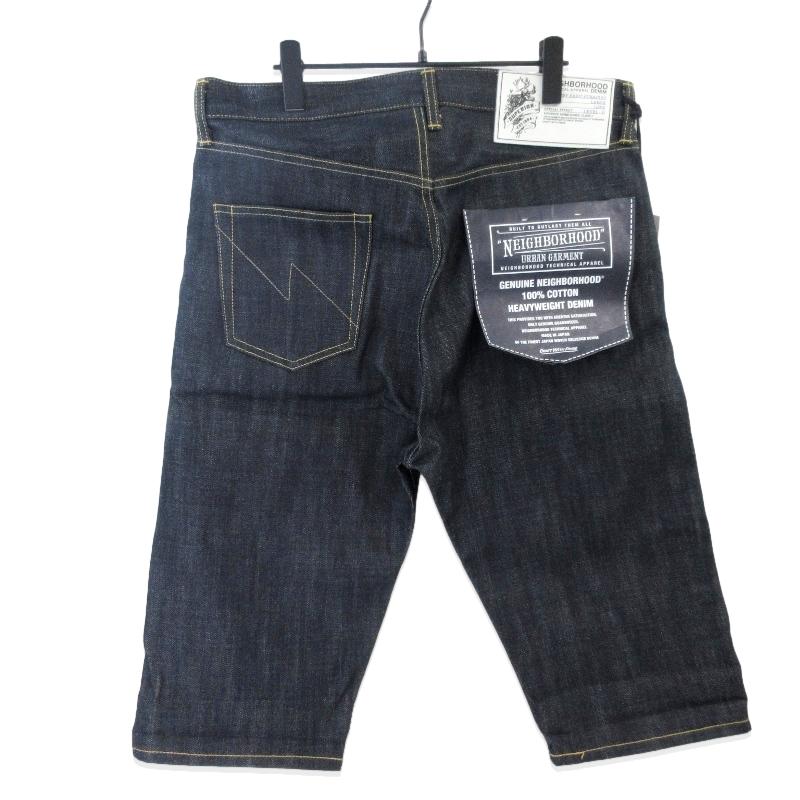 NEIGHBORHOOD 美品 ネイバーフッド デニムハーフパンツ 121DCNH NEIGHBORHOOD 美品 ネイバーフッド デニムハーフパンツ 121DCNH