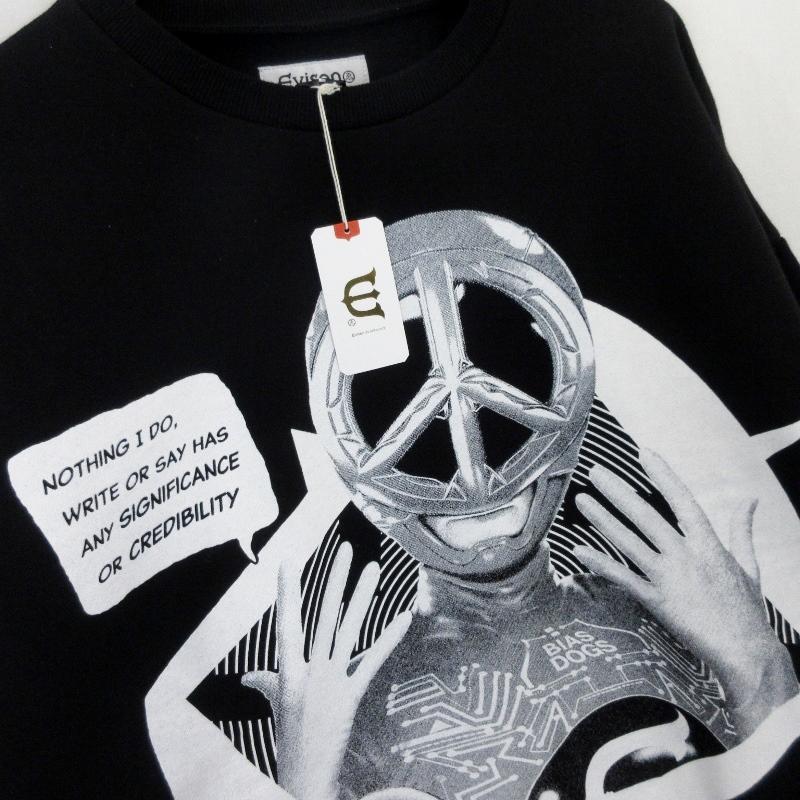 美品 Evisen Skateboards エビセンスケートボード クルーネック  