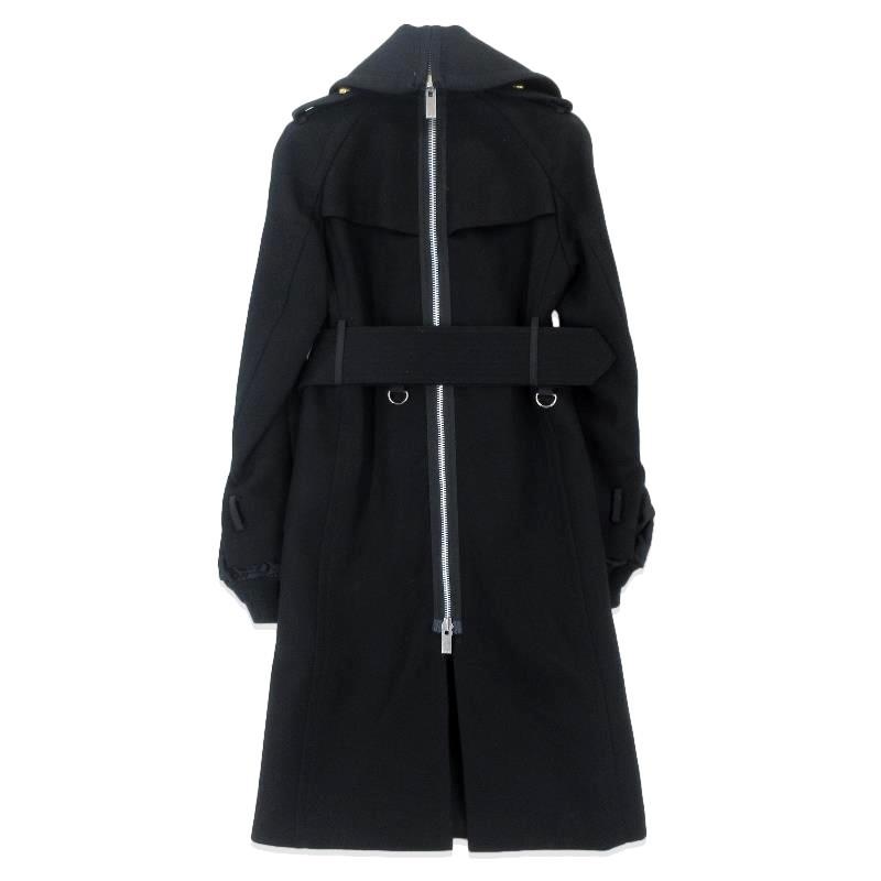 sacai サカイ ドッキング トレンチコート 17-03437 ロング sacai サカイ ドッキング トレンチコート 17-03437 ロング