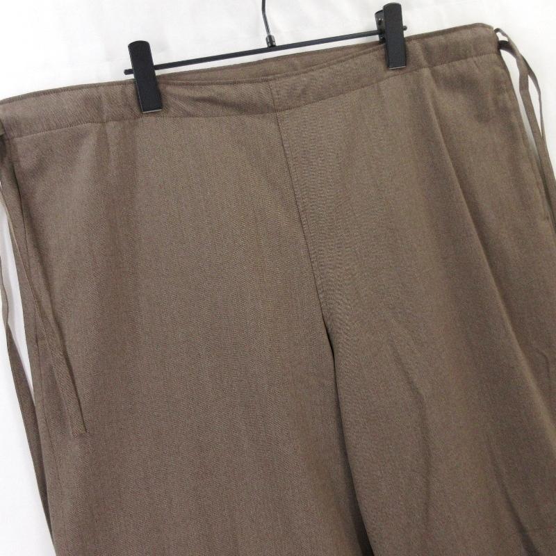 未使用 RAKINES ラキネス Yorimoku gabardine Kinchaku pants