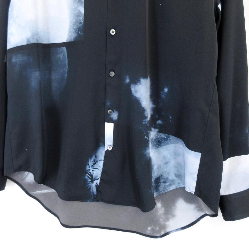 美品 semoh セモー 24SS 長袖シャツ グラフィック 25-1-09 美品 semoh セモー 24SS 長袖シャツ グラフィック 25-1-09