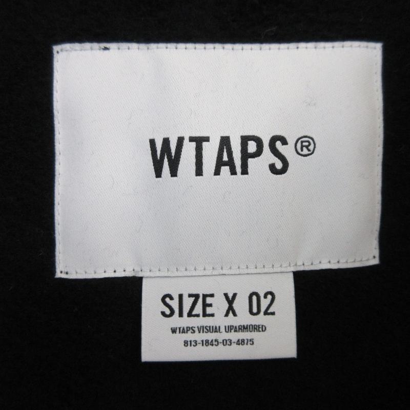 WTAPS ハーフジップトレーナー WTAPS ダブルタップス ハーフジップスウェット 241ATDT-CSM05