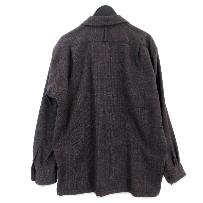 niceness K.Pollen Mix Plaid Beach Shirt