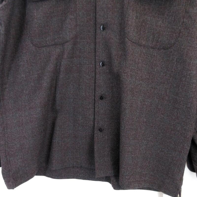 niceness K.Pollen Mix Plaid Beach Shirt