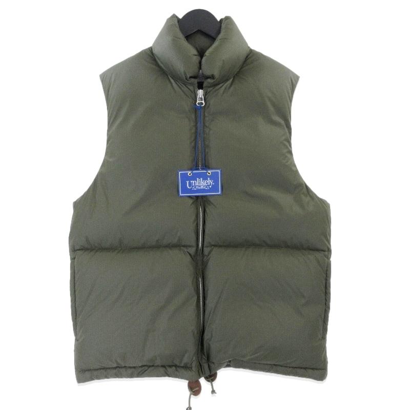 未使用 UNLIKELY アンライクリー SIMPLE DOWN VEST U23F-06-0001
