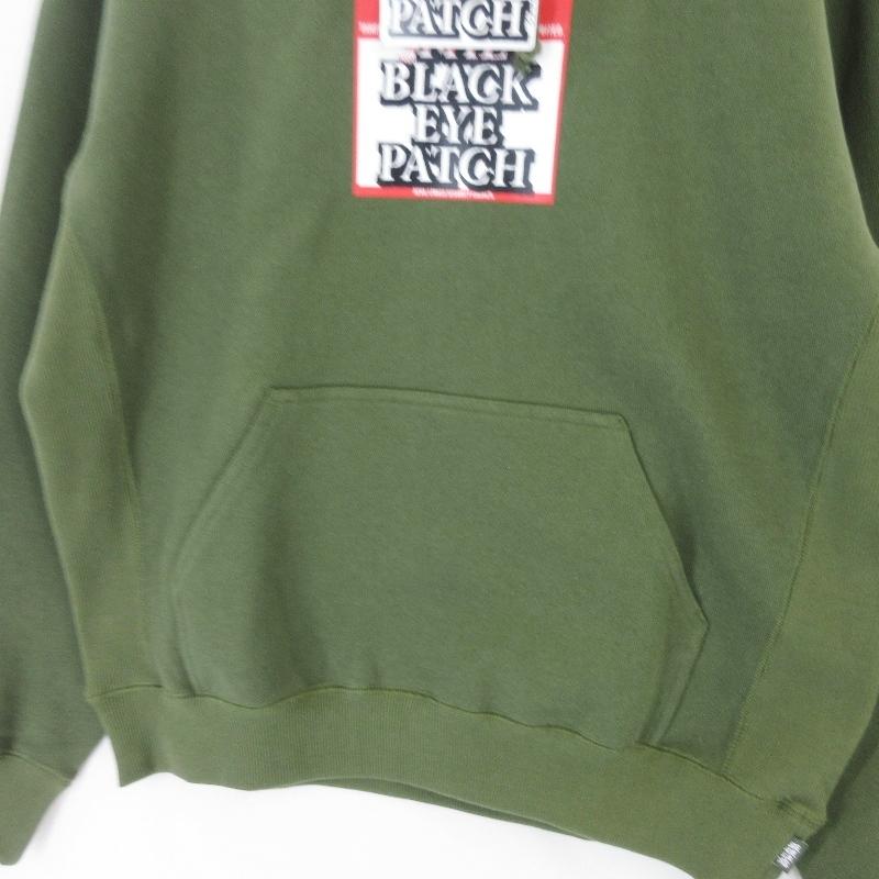 未使用 BLACKEYEPATCH ブラックアイパッチ DO NOT REMOVE LABEL HOODIE  