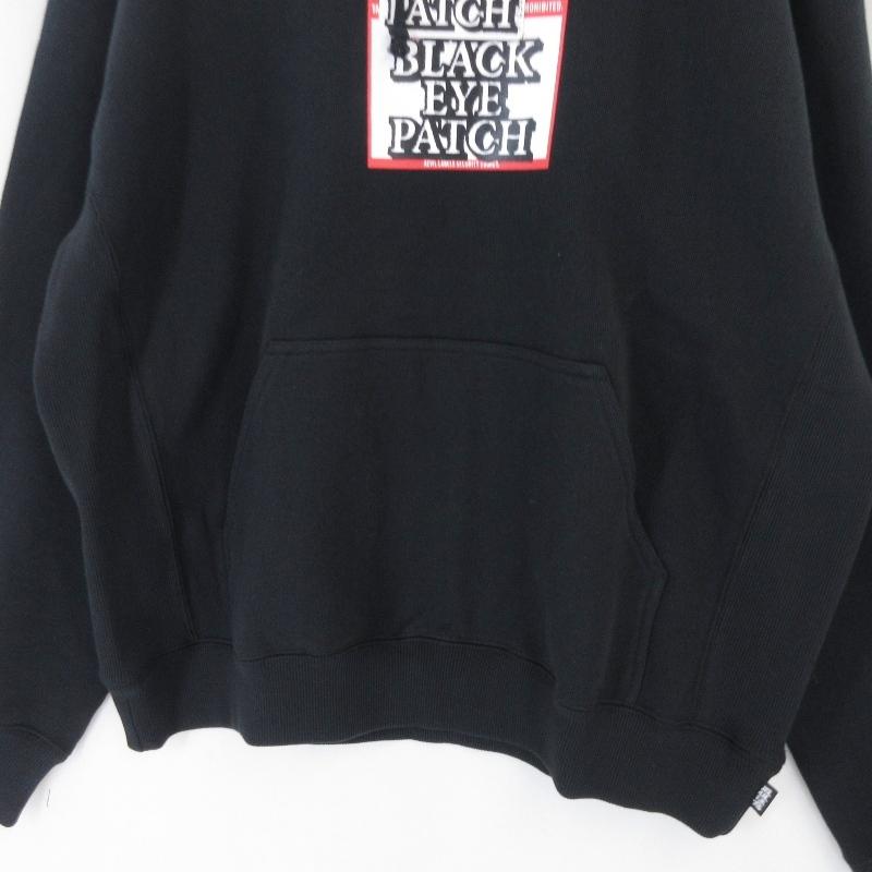 未使用 BLACKEYEPATCH ブラックアイパッチ DO NOT REMOVE LABEL HOODIE  