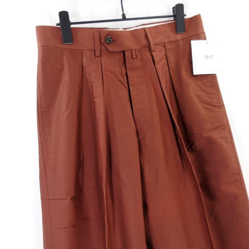 未使用 NEAT ニート GIZA MOLESKIN LIGHT WIDE 22-01GLW ギザ