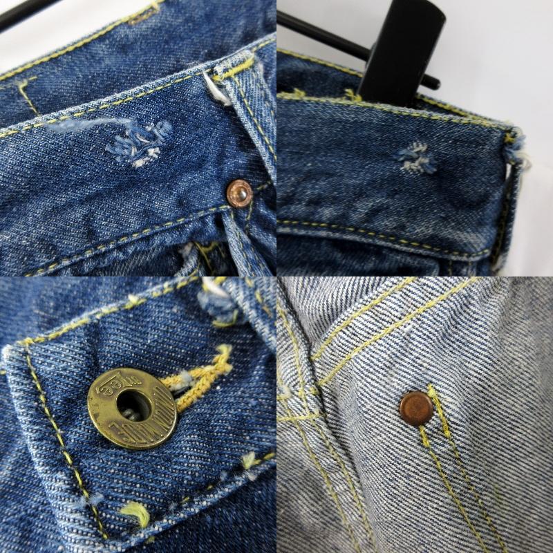 Lee リー デニムペインターパンツ 70s ドーナツボタン ボタンフライ