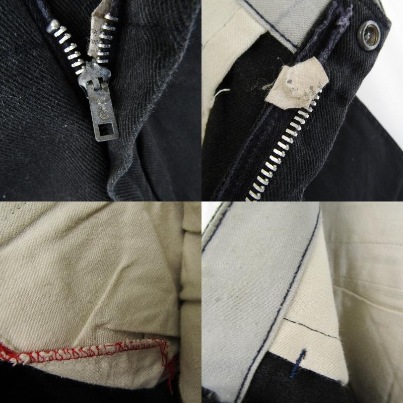 70s 80s ベンデイビス　フリスコ　ブラック　黒　パンツ　黄タグ　usa製 70s 80s ベンデイビス フリスコ ブラック 黒 パンツ 黄タグ usa