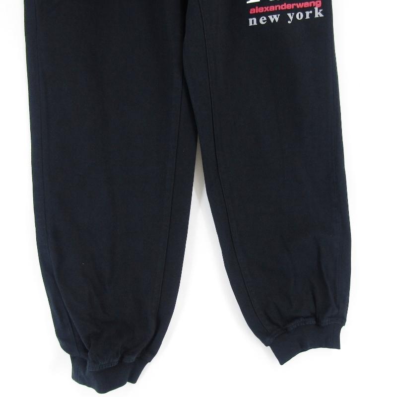 未使用 alexander wang アレキサンダーワン DENIM SWEATPANT WITH PUFF
