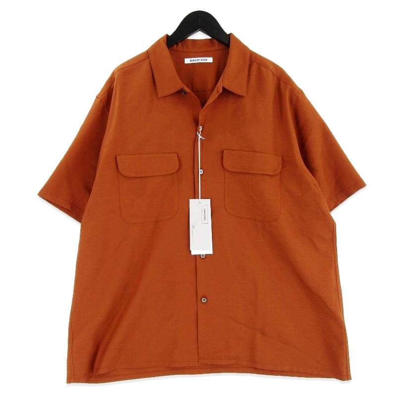 邦楽 SEVEN COLORS 未使用 SEVEN BY セブンバイセブン FLAT COLLAR SHIRT S/S 800