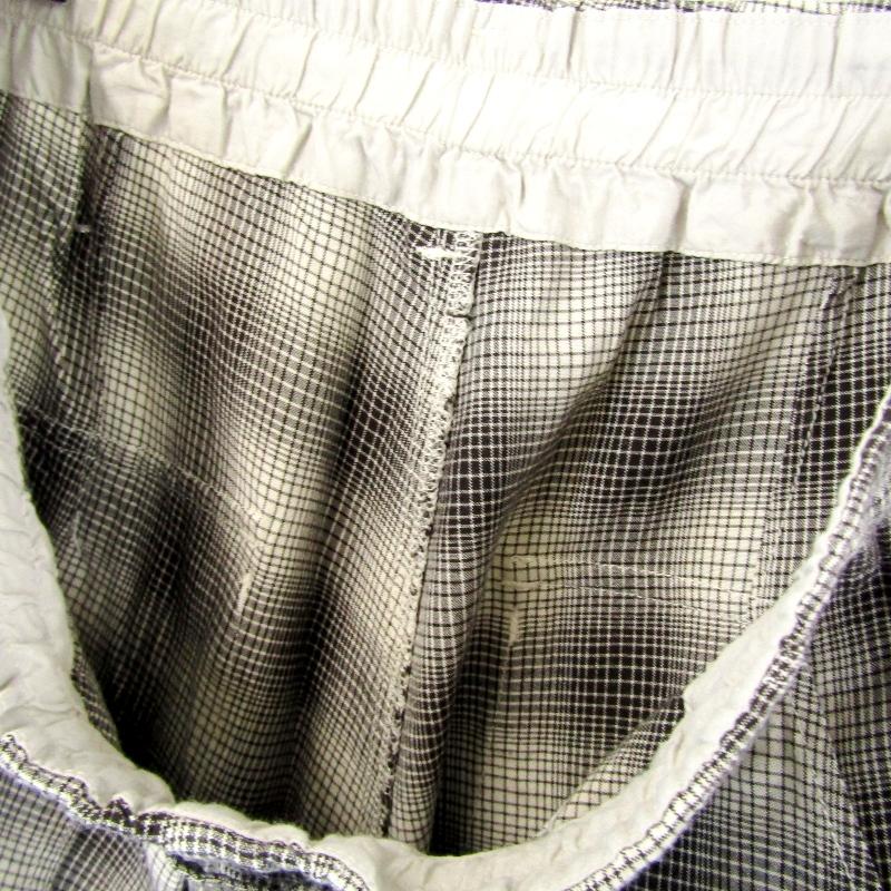 ANCELLM アンセルム イージーパンツ ANC-PT66-A OMBRECHECK EASY BAKER