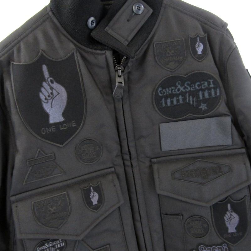 未使用 sacai × SPIEWAK サカイ Gonz Multi Patch Blouson 24