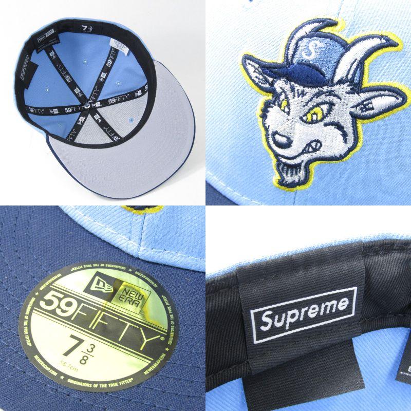 Supreme シュプリーム キャップ Goat New Era コラボ 22SS