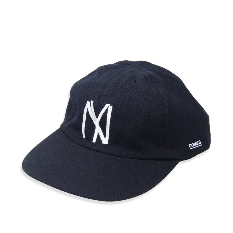 COMESANDGOES ベースボールキャップ ネイビー 美品 COMESANDGOES × COOPERSTOWN カムズアンドゴーズ ベース