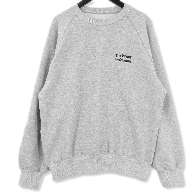 ENNOY エンノイ スウェット AW22BRENCT01NTL 刺繍 22AW グレー ENNOY エンノイ スウェット AW22BRENCT01NTL 刺繍 22AW グレー