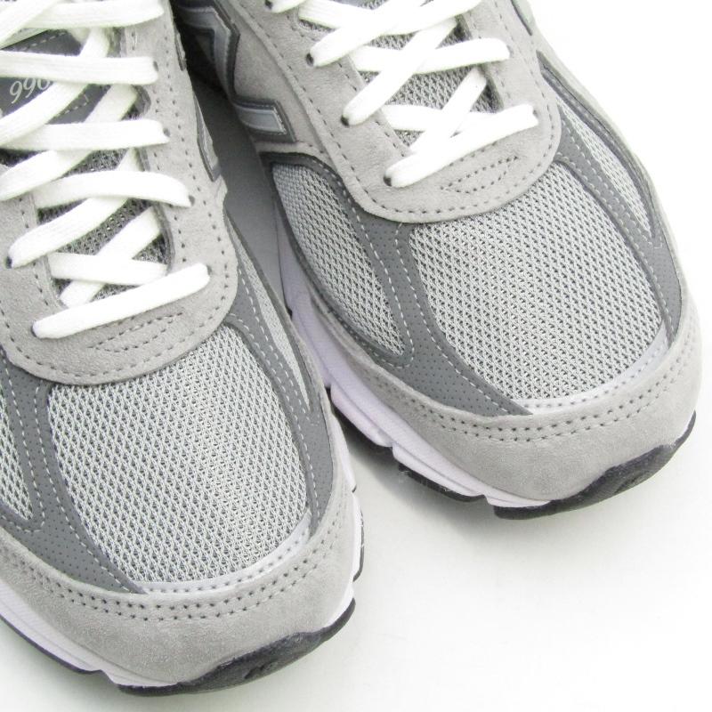 New Balance 美品 ニューバランス 25cm U990GR4 USA製 990v4 米国製 