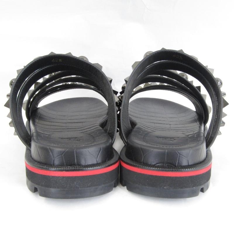 未使用 Christian Louboutin クリスチャンルブタン 42.5 スタッズ  