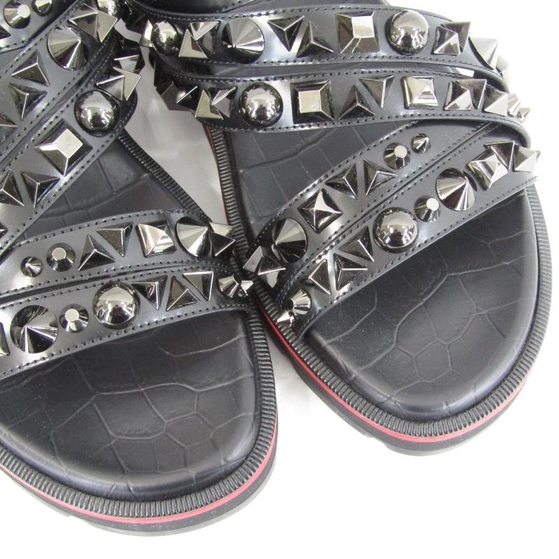 未使用 Christian Louboutin クリスチャンルブタン 42.5 スタッズ  