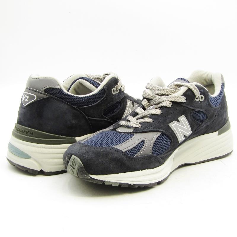 New Balance 美品 ニューバランス UK8D U991NV2 UK製 ランニング 