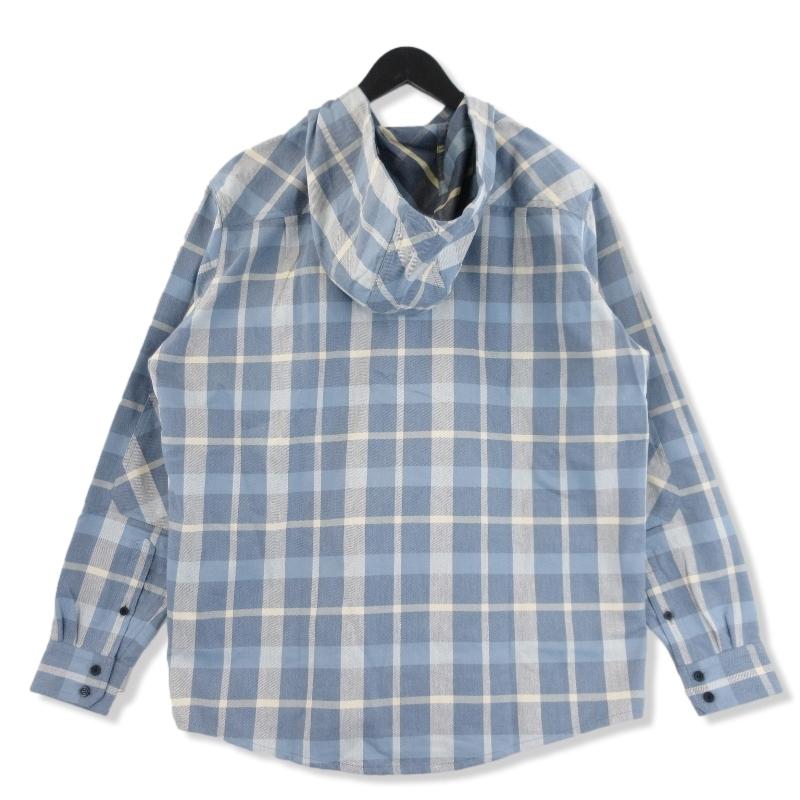 未使用 LITTLEBIG リトルビッグ 長袖チェックシャツ LB231-SH03 HOODIE 