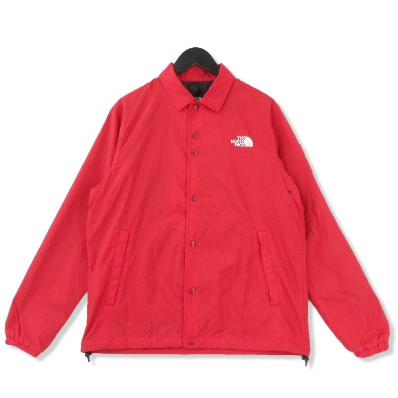 THE NORTH FACE ナイロンコーチジャケット M レッド ザ・ノース