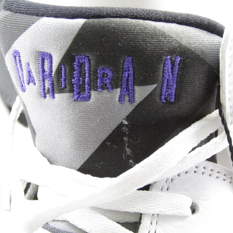 未使用 NIKE ナイキ 26.5cm AIR JORDAN 7 RETRO CU9307-100 エアジョーダン7 FLINT フリント  WHITE/VARSITY PURPLE  22000579｜classic｜07