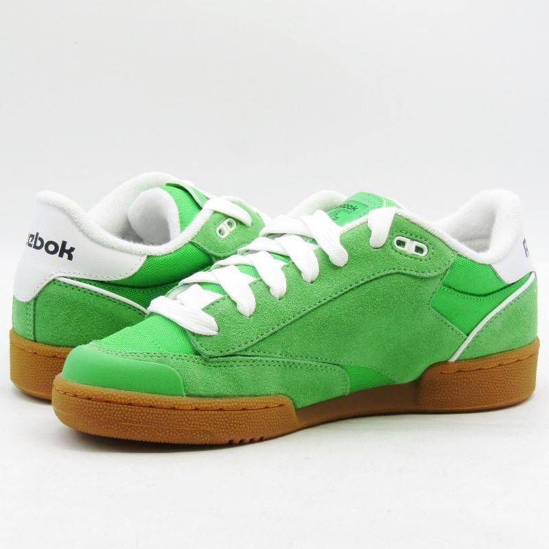 未使用 Reebok × Pleasures リーボック 26cm CLUB C 100206744 プレジャーズ Y2K スケートスタイル BULC GREEN  22000736｜classic｜02