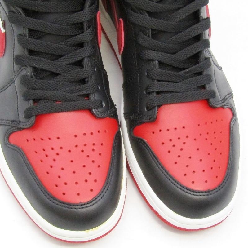 NIKE 美品 ナイキ 27.5cm AIR JORDAN 1 RETRO BRED 136066-061 2001年 