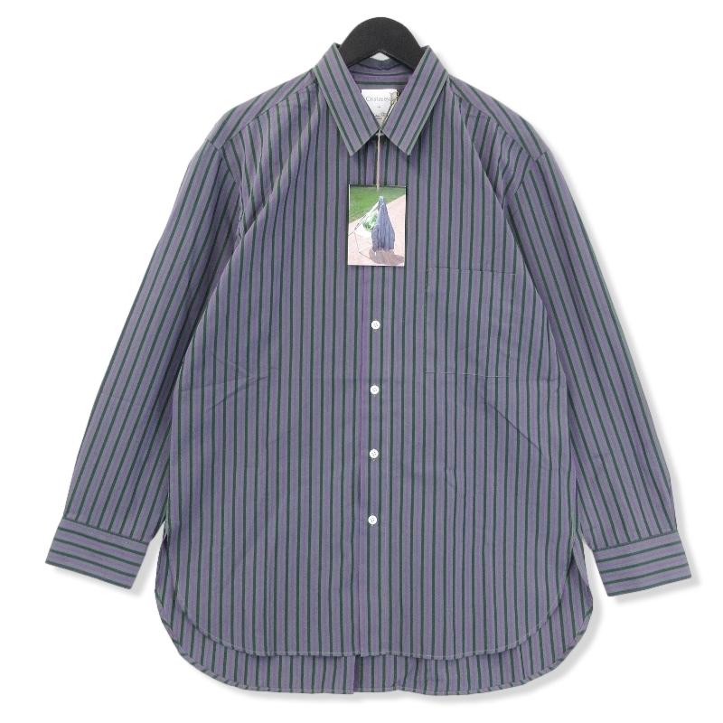 美品 Cristaseya クリスタセヤ ストライプ 長袖シャツ 05SP-PU 美品 Cristaseya クリスタセヤ ストライプ 長袖シャツ 05SP-PU