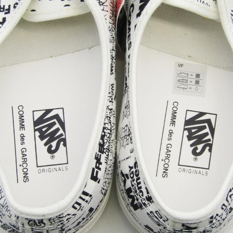 VANS 未使用 COMME des GARCONS × バンズ 28cm OG AUTHENTIC LX  