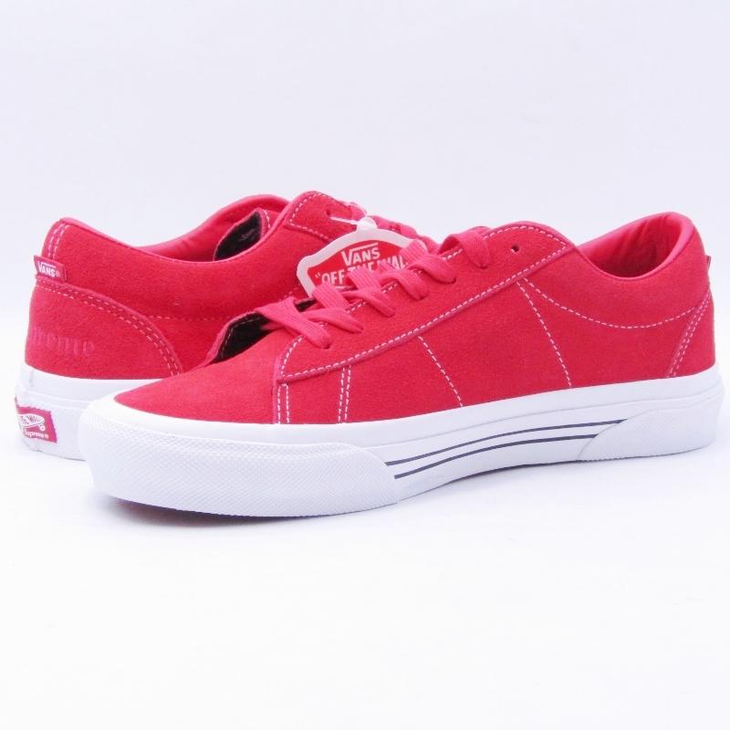 VANS 未使用 Supreme × バンズ SKATE SID S VN000MQ8CJH