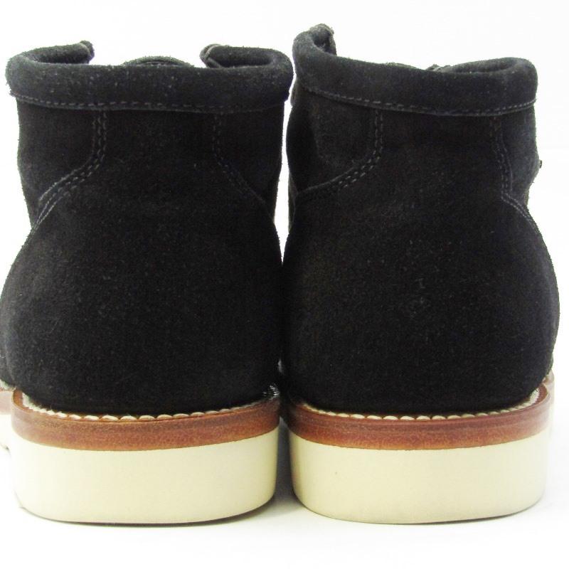 美品 Graphpaper グラフペーパー 26cm モックブーツ GM233-90091 銀