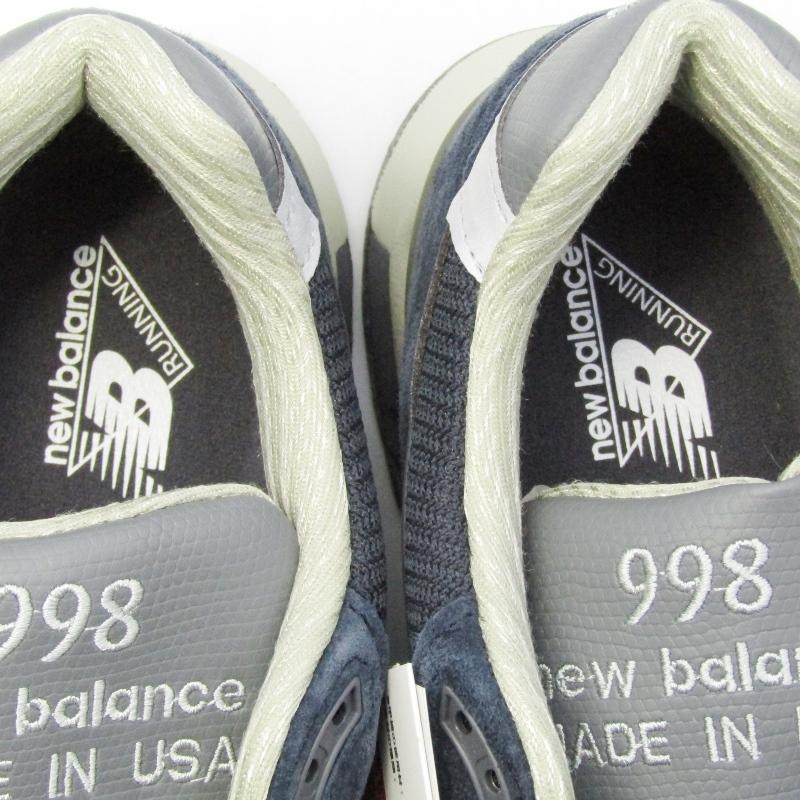 New Balance 未使用 ニューバランス 28cm U998NV USA製 ABZORB 