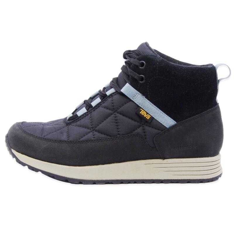 美品 TEVA テバ 24.5cm ショートブーツ 1111779 キルティング ブーツ 