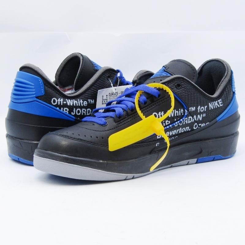 NIKE 未使用 OFF-WHITE × ナイキ 26cm AIR JORDAN 2 RETRO LOW SP  
