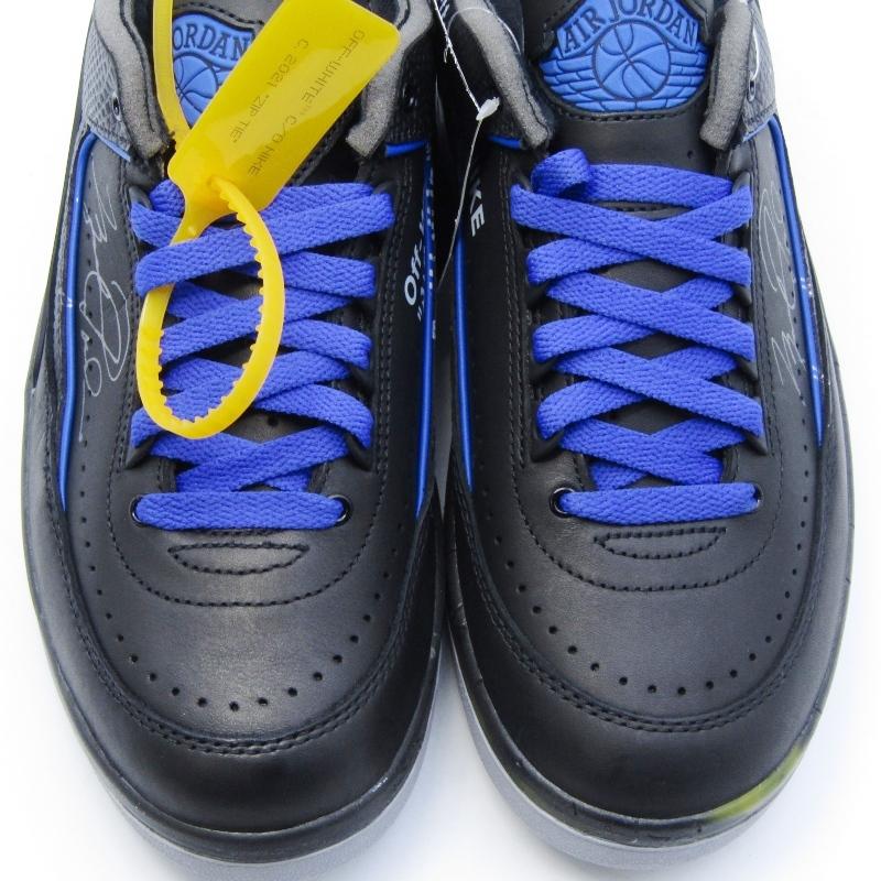 NIKE 未使用 OFF-WHITE × ナイキ 26cm AIR JORDAN 2 RETRO LOW SP  