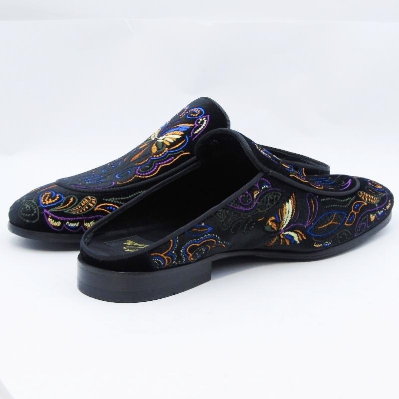 Needles 美品 ニードルス 41 ベルベットミュール 32796 Velvet Needles 美品 ニードルス 41 ベルベットミュール 32796 Velvet
