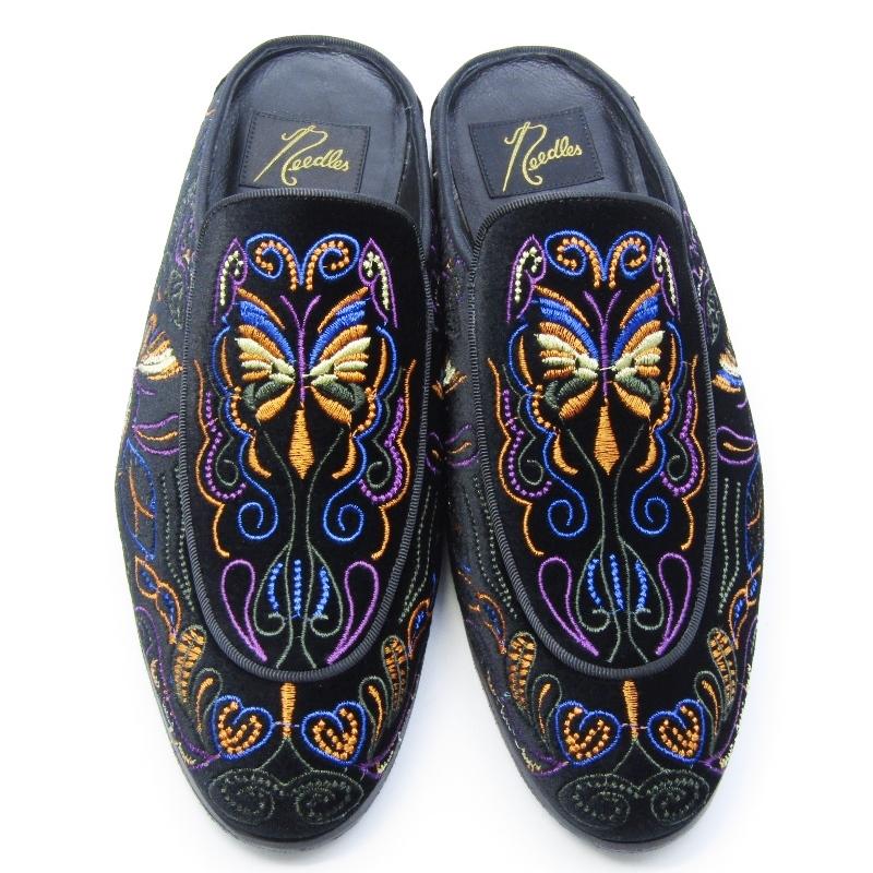 Needles 美品 ニードルス 41 ベルベットミュール 32796 Velvet Needles 美品 ニードルス 41 ベルベットミュール 32796 Velvet