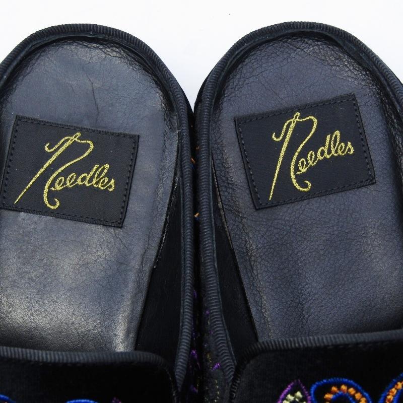 Needles 美品 ニードルス 41 ベルベットミュール 32796 Velvet Needles 美品 ニードルス 41 ベルベットミュール 32796 Velvet