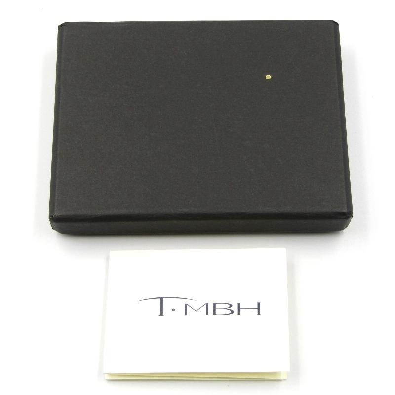 未使用 T.MBH ティーエムビーエイチ 名刺入れ 葉合わせ 水染め 未使用 T.MBH ティーエムビーエイチ 名刺入れ 葉合わせ 水染め