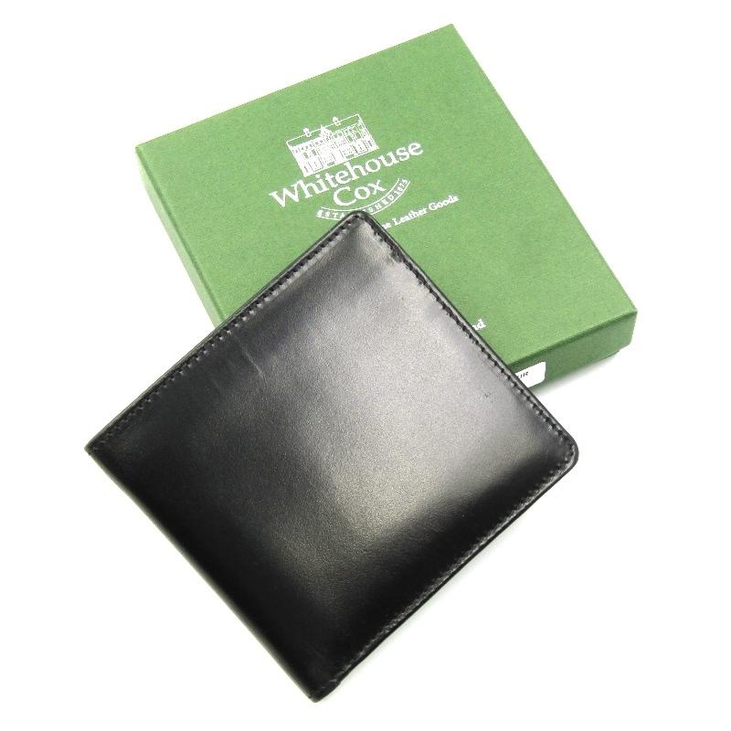 Whitehouse Cox 未使用 ホワイトハウスコックス 二つ折り財布 S5571 