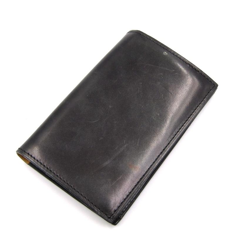 JOHN LOBB ジョンロブ　カードケース　ブラック　レザー JOHN LOBB John Lobb ジョンロブ 名刺入れ ミュージアムカーフ