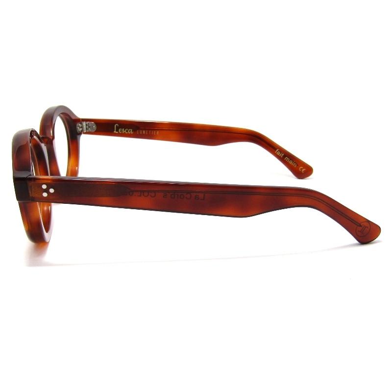 未使用 Lesca LUNETIER レスカ ルネティエ メガネフレーム La Corb 